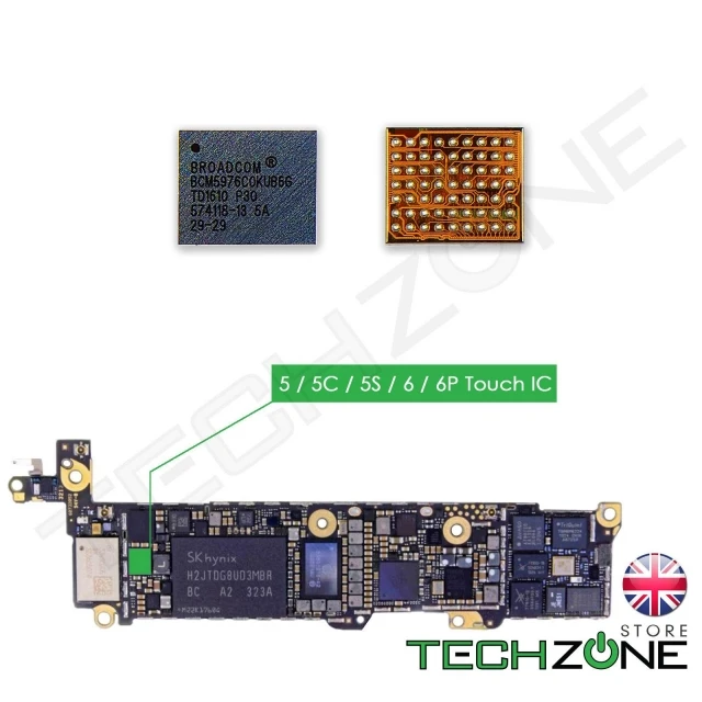 IPHONE 5S CHARGING TOUCH IC MIX COLOR